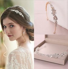 3cm Tall Crystal Side Tiara