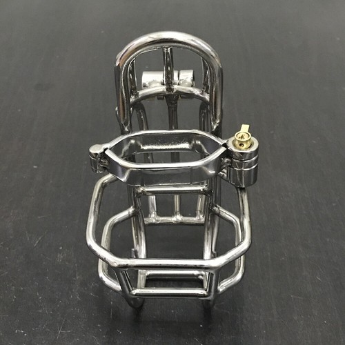 Stainless steel male chastity - stainless,