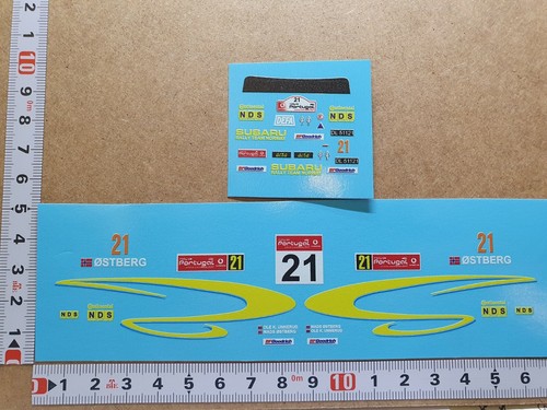 Decals subaru impreza wrc - impreza,