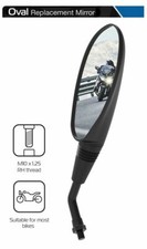 KYMCO CK1 125 Oxford Oval Motorcycle Rearview Mirror Glass Left Side 10mm