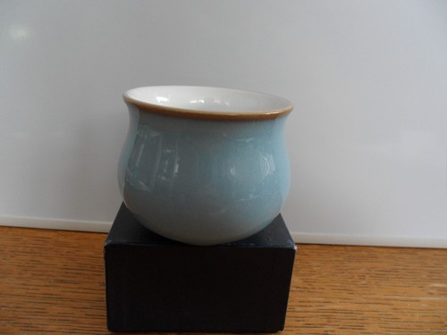 Denby colonial blue sugar - "colonial, blue"