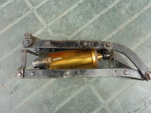 Vintage tyre foot pump - vintage,