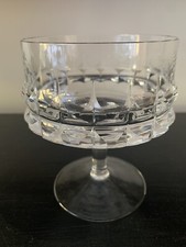 Rosenthal Holdfast Studio Line Crystal Cut Champagne / Tall Sherbet Glass c1969