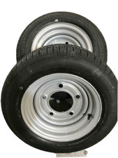 2x Ifor Williams trailer Wheels tyres 185/60R12C 5 Stud 6.5" PCD 114.5mm Centre