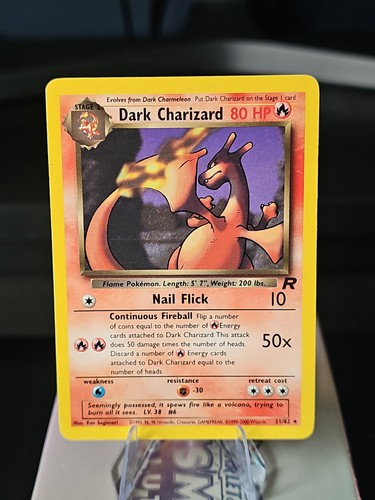 Dark charizard team rocket - dark,