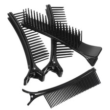  4 Pcs Crea Clips for Cutting Hair Women Grip Sectioning with Comb