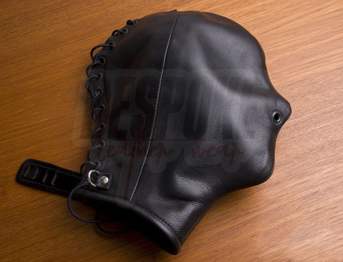 Handcrafted leather full head - full,