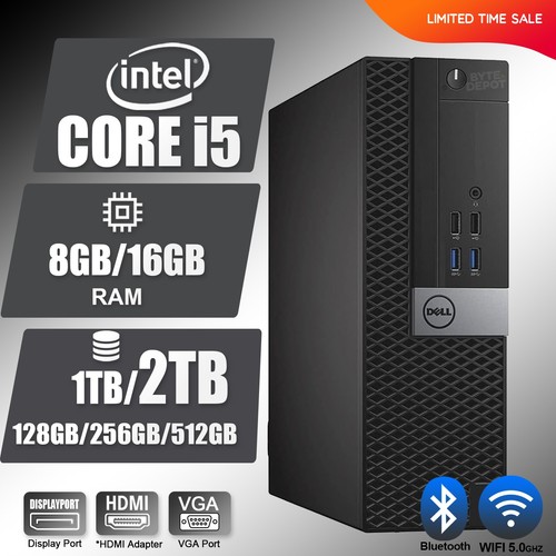 Dell desktop computer i5 - desktop, pc