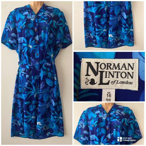 Norman linton dress 16 - norman,