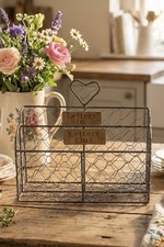 French Shabby Chic Wire Letter