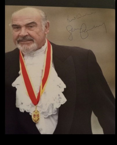 Signed sean connery book - signed,