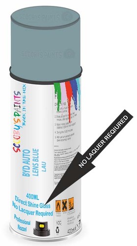 Paint for byd - lens, blue