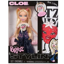Bratz Stylin' Cloe - Fashion Doll with Customisable T-Shirt for You