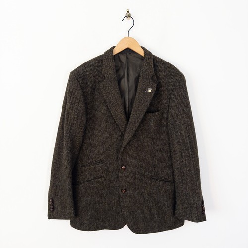 Luxury harris tweed blazer - m&s,