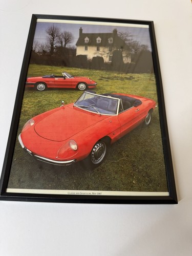 New framed print alfa romeo - alfa,