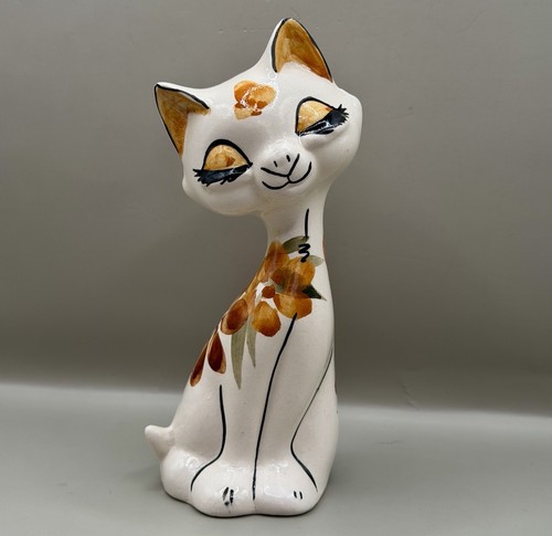 Vintage guernsey pottery cat - vintage,
