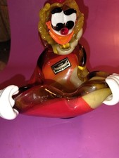 Murano Glass Clown Bowl. Multicoloured. Hand Blown. Excellent Condition Murano