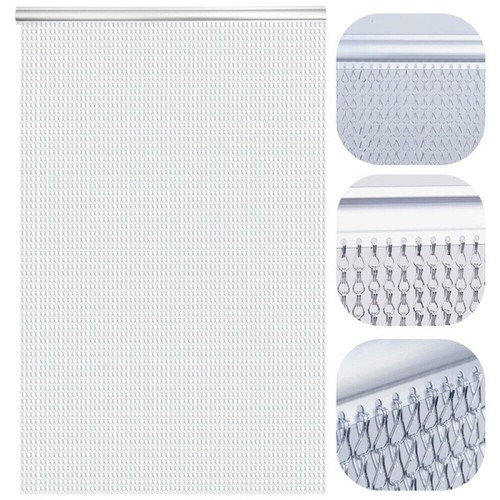 Aluminium door fly screen - door,