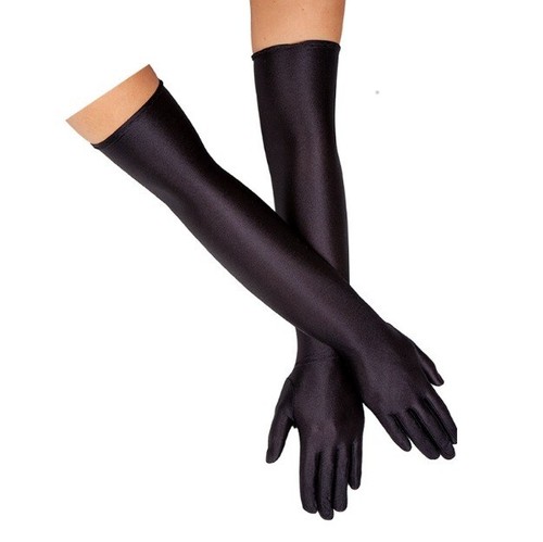 Ladies long gloves over the - ladies,