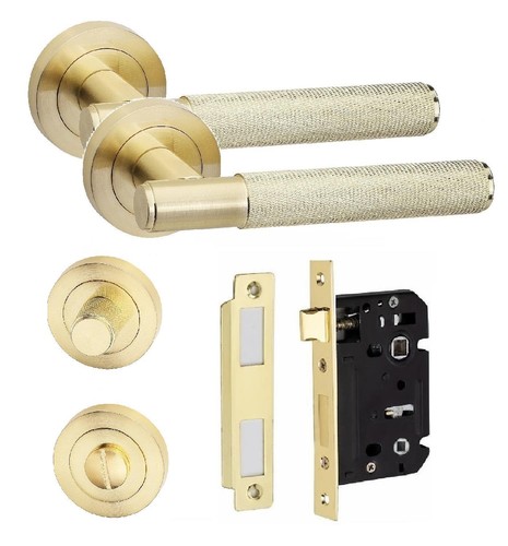 Knurled bar bathroom - bathroom, door