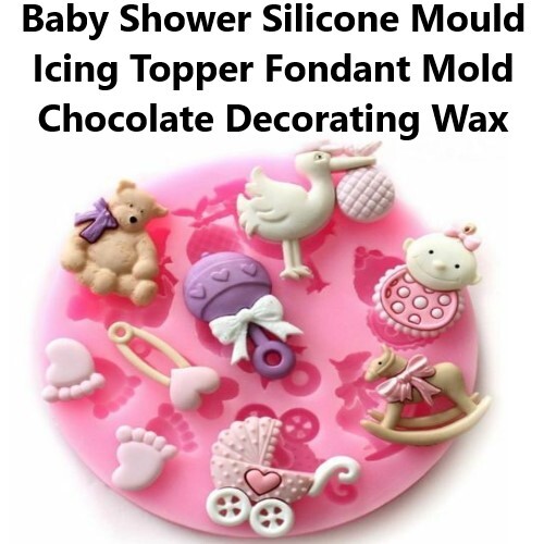Baby shower silicone mould - baby,