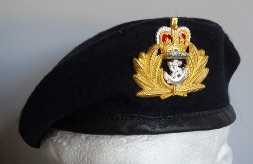 Royal navy officers beret - royal,