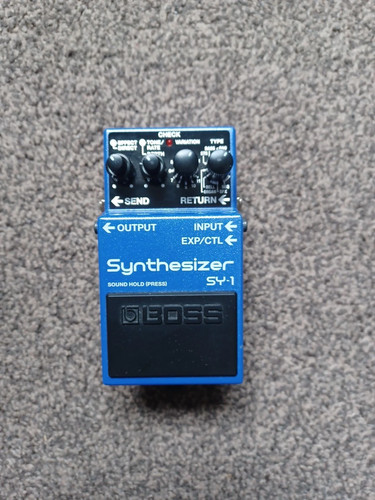 Boss synthesizer guitar - boss, sy-1