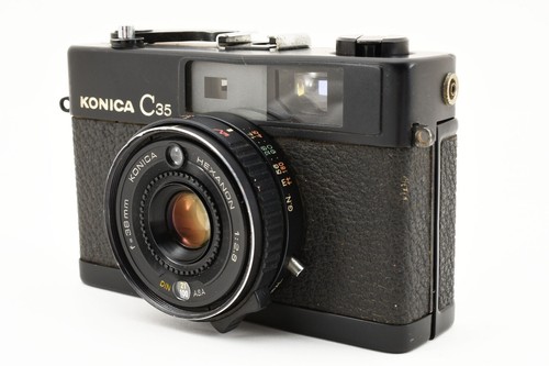 Konica c35 rangefinder camera - konica,