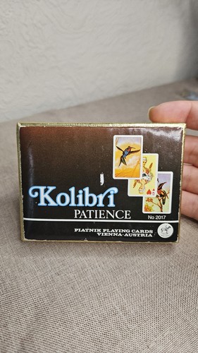 Vintage piatnik playing cards - vintage,