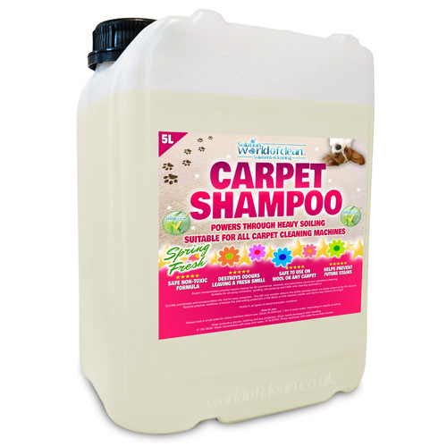 Carpet shampoo heavy duty - carpet, 5l