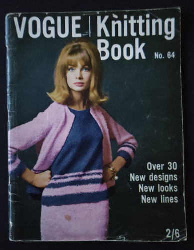 Vintage vogue knitting book - vintage,