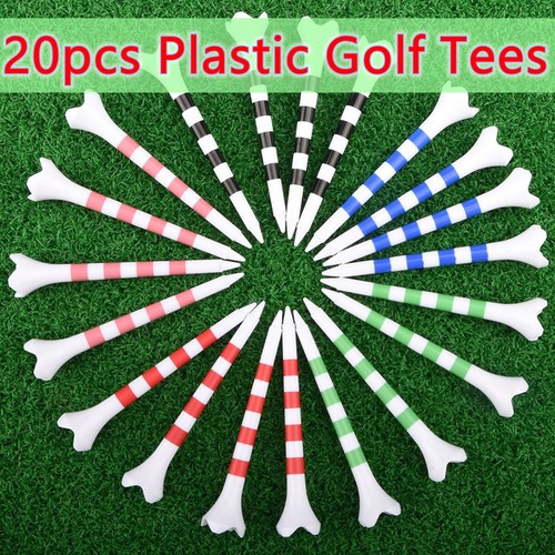 20pcs plastic golf tees bulk - plastic,