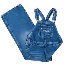 Kickers Women's Denim Slouchy Baggy Dungarees - Blue, BNWT. Waist Sizes* RRP £65