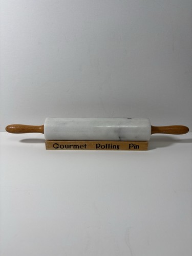 Marble rolling pin - with, wooden
