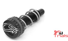 CSP TRIALS BIKE BRAKE AND CLUTCH LEVER BITE POINT FREE PLAY ADJUSTER BLACK