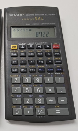 Sharp scientific calculator - sharp,