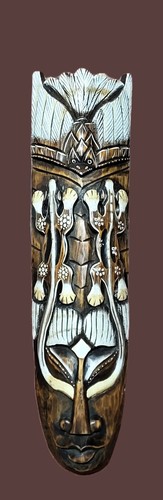 Large wooden african - a,