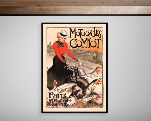 Motorcycles comiot art - art, nouveau