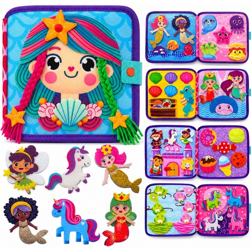 Busy book for kids interactive - for,