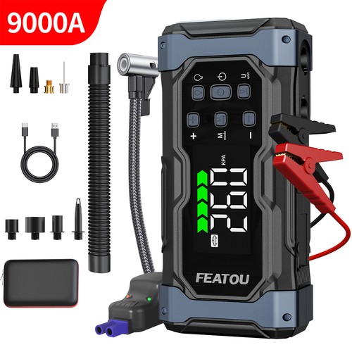 9000a car jump starter air - 9000a,