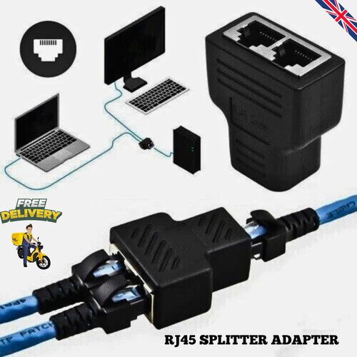 Rj45 splitter adapter lan - splitter,
