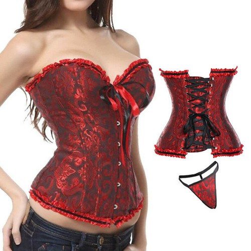 Women sexy overbust boned - women,