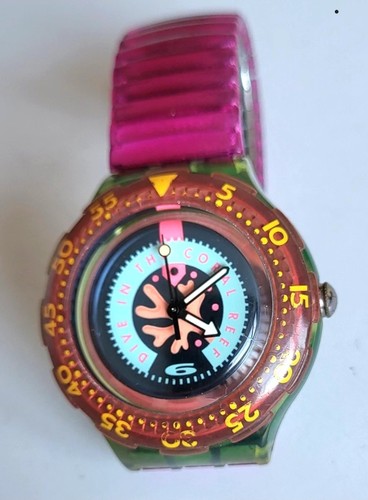 Swatch scuba cherry - swatch, drops