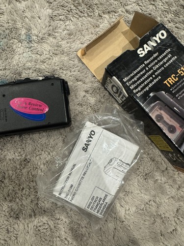 Sanyo micro cassette trc 515m - sanyo,