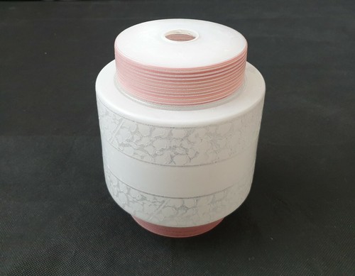 Vintage white and - white, pink