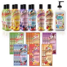 Synergy Tan TanFusion Range sunbed tanning lotion cream ALL bottles and sachets