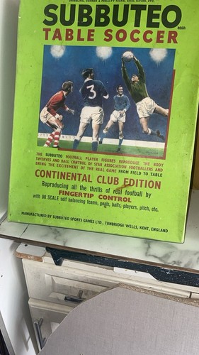 Vintage subbuteo table - vintage,