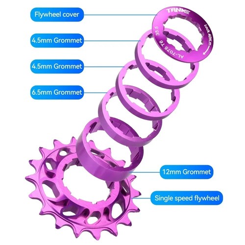 Tanke single speed flywheel - tanke-single,