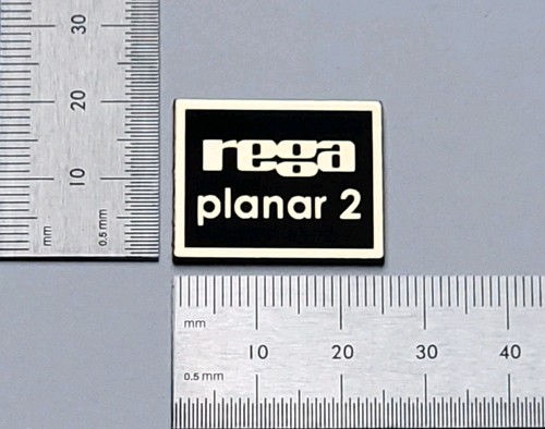 Rega planar turntable badge - rega,
