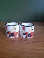 Disney Vintage Queen of Hearts Ceramic Egg Cups